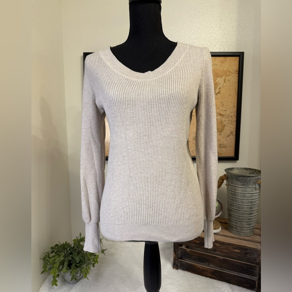 Loft ribbed sweater